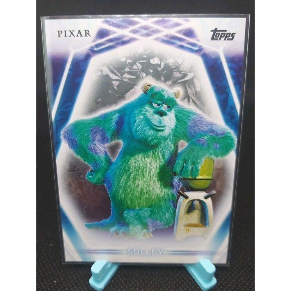 2026 DISNEY Topps Neon SULLEY Snow Cap Parallel Card No. 118